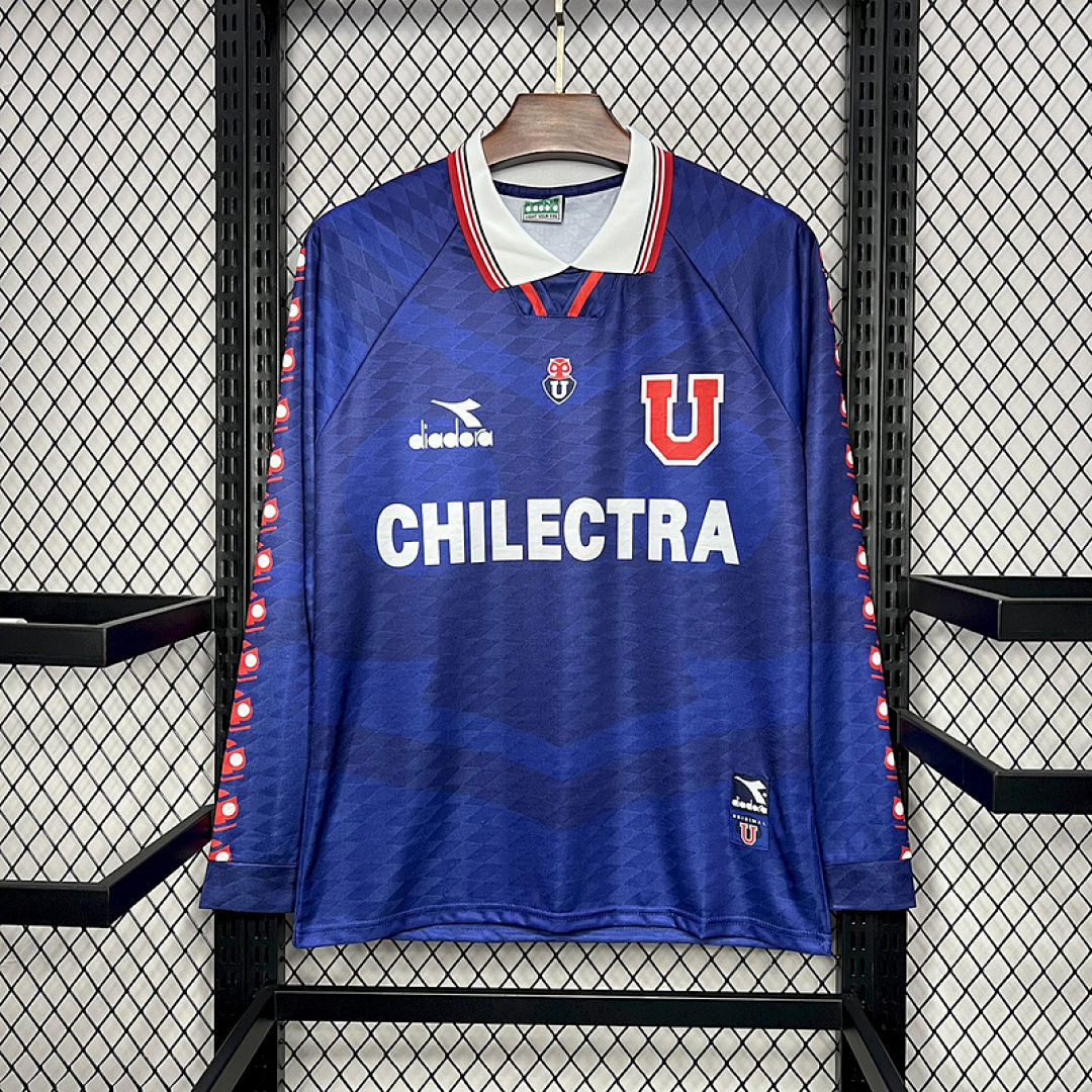 Retro Manga Longa 1996 University of Chile S-XXL