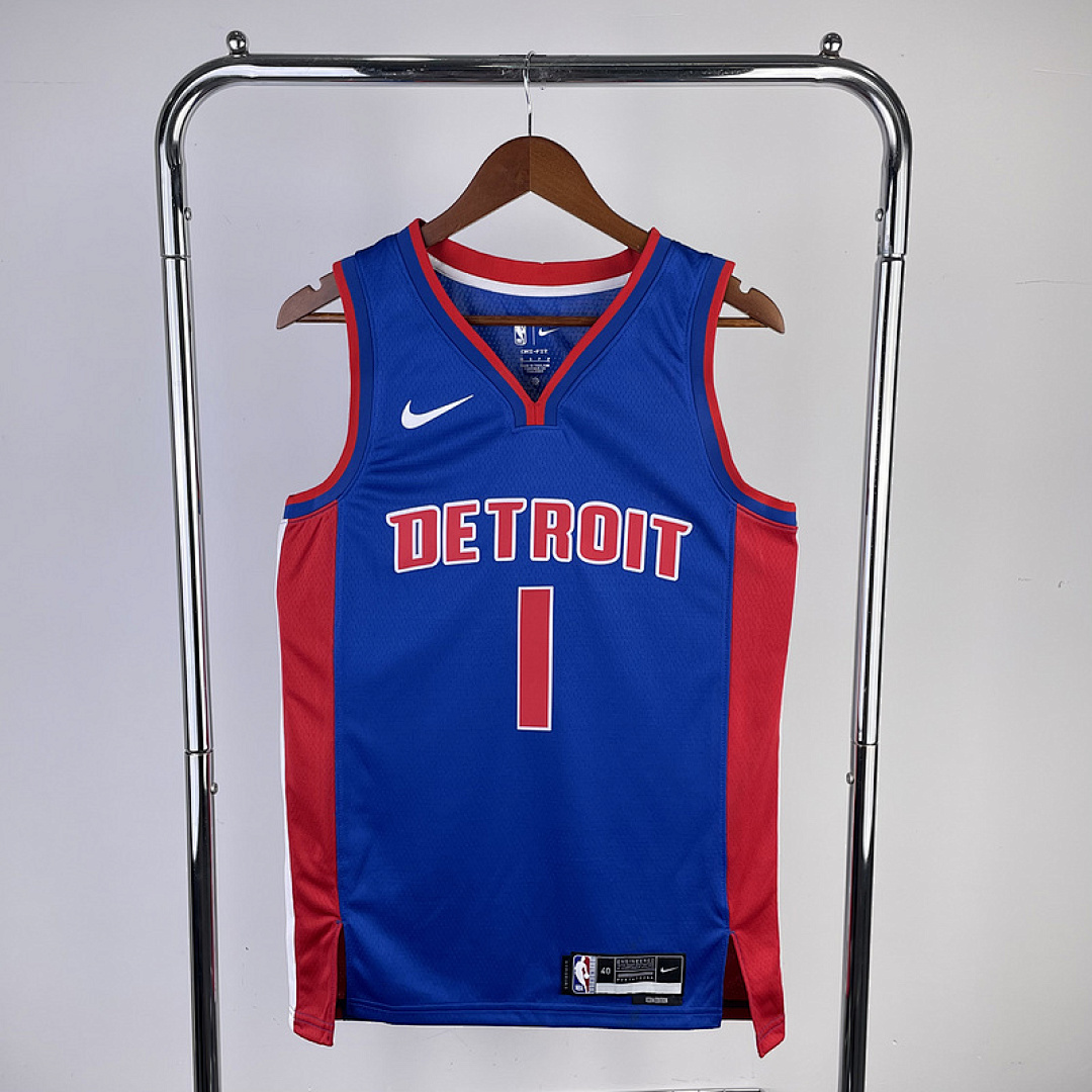 23 NBA Detroit Pistons (1 IVERSON) S-XXL