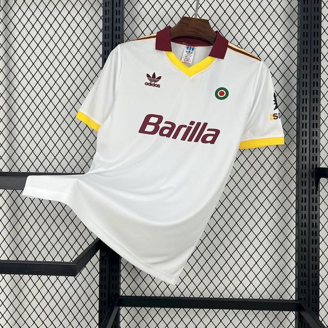Retrô 1991-92 Roma S-XXL