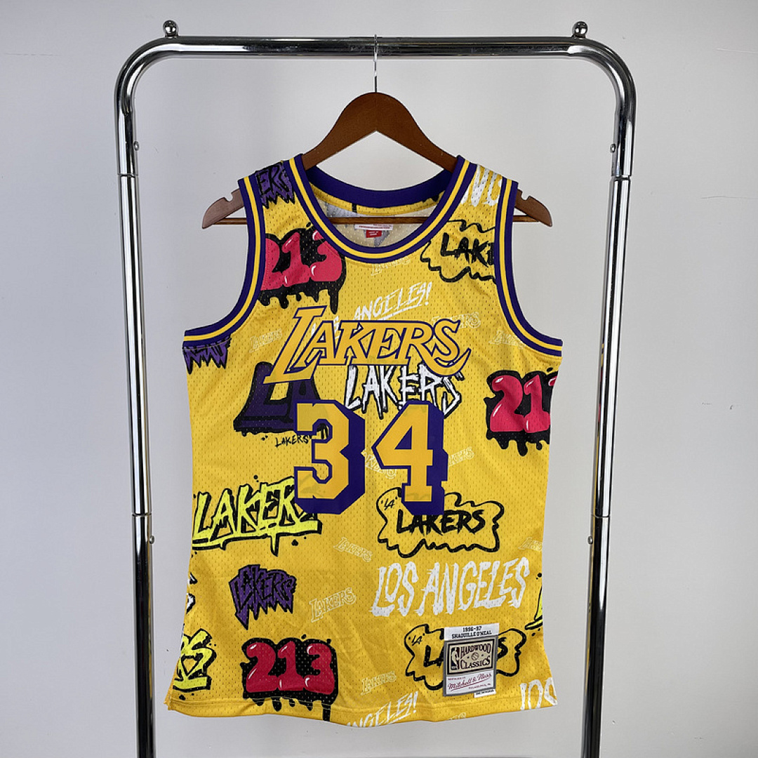 96-97 NBA Lakers (34 O'NEAL) S-XXL