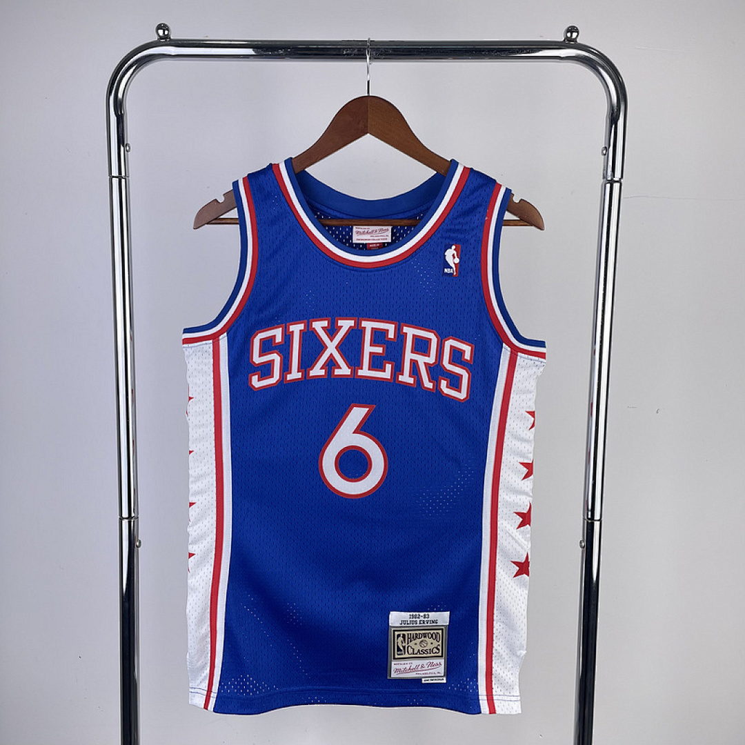 NBA Philadelphia 76ers (6 ERVING) S-XXL
