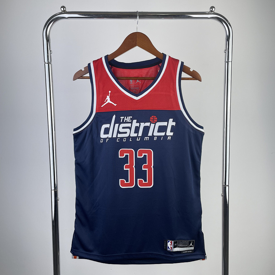 23 NBA Washington Wizards (33 KUZMA) S-XXL