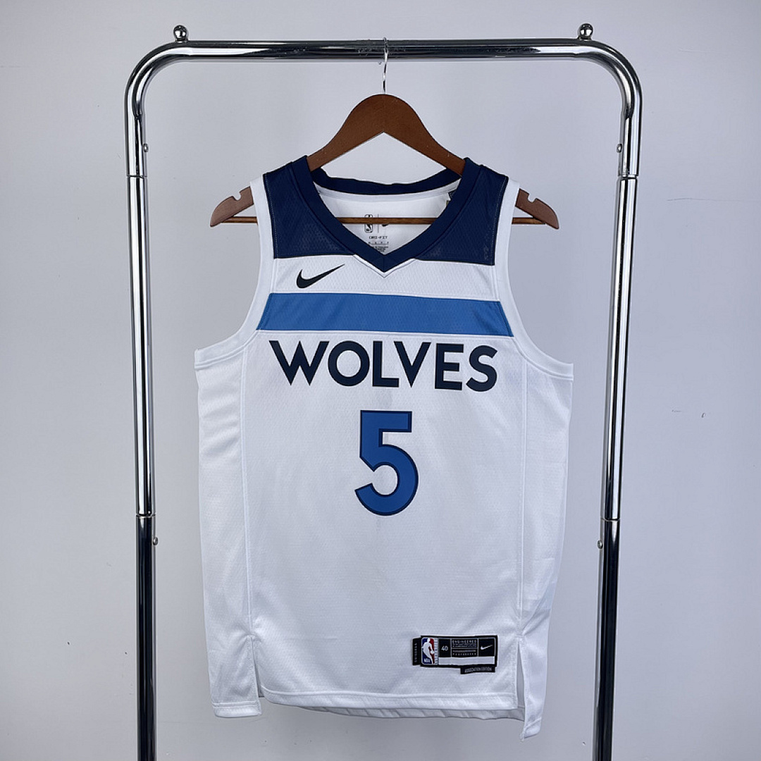 23 NBA Minnesota Timberwolves (5 EDWARDS) S-XXL