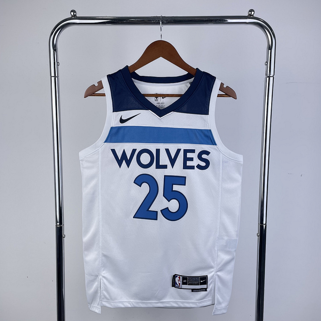 23 NBA Minnesota Timberwolves (25 ROSE) S-XXL