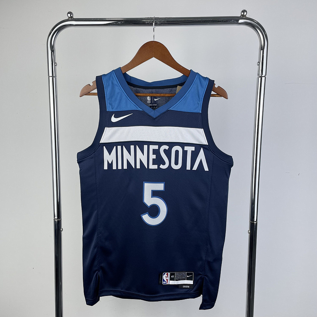 23 NBA Minnesota Timberwolves (5 EDWARDS) S-XXL