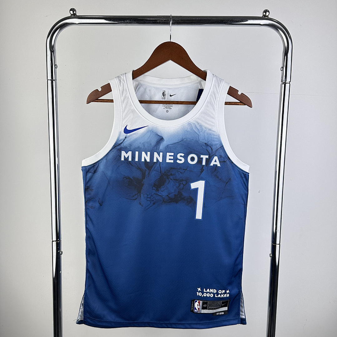 24 NBA Minnesota Timberwolves (1 ANDERSON) S-XXL