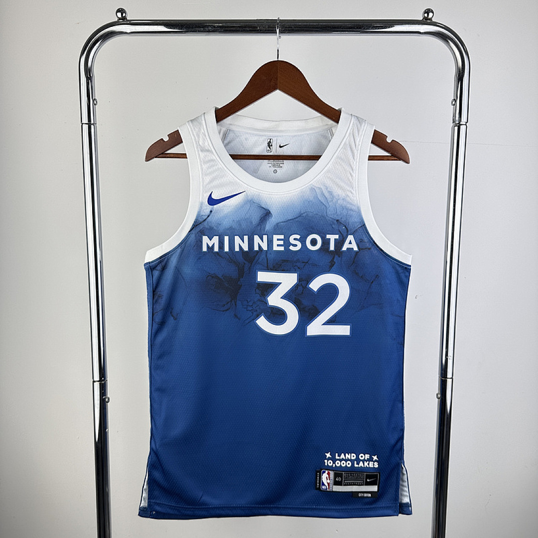 24 NBA Minnesota Timberwolves (32 TOWNS) S-XXL
