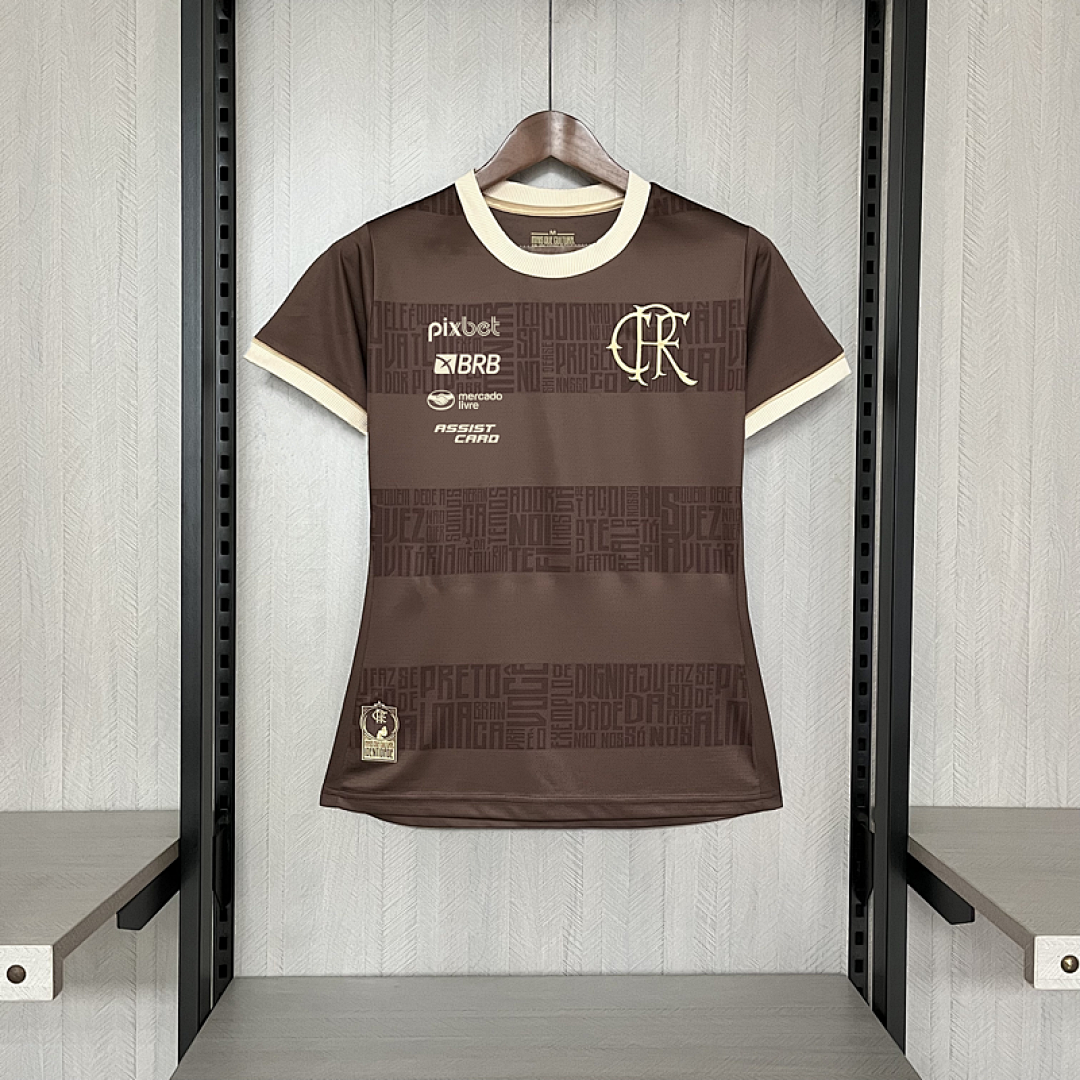 24-25 Feminina Flamengo Especial + PATROCINADORES