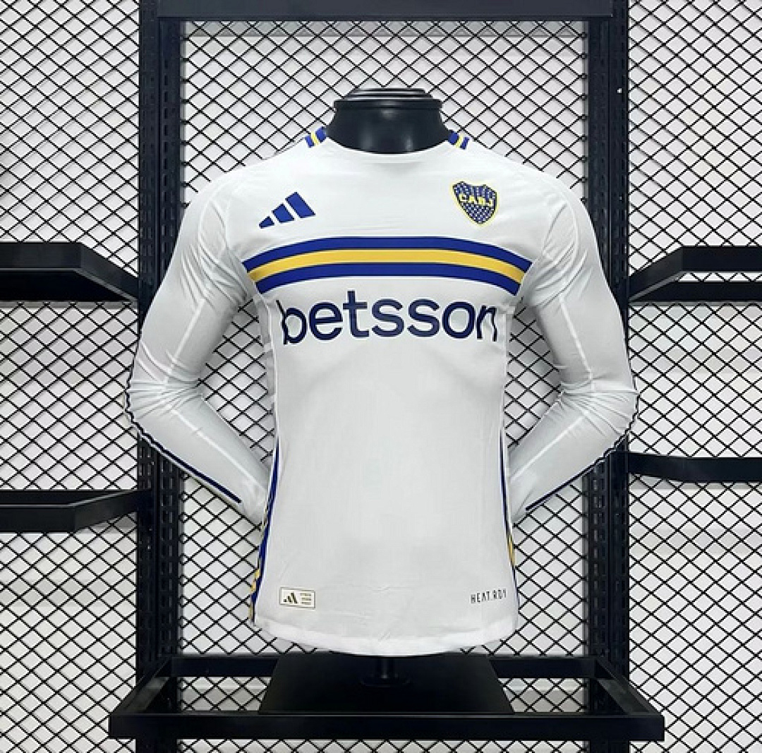 24-25 PLAYER Boca Juniors Away long sleeve S-XXL
