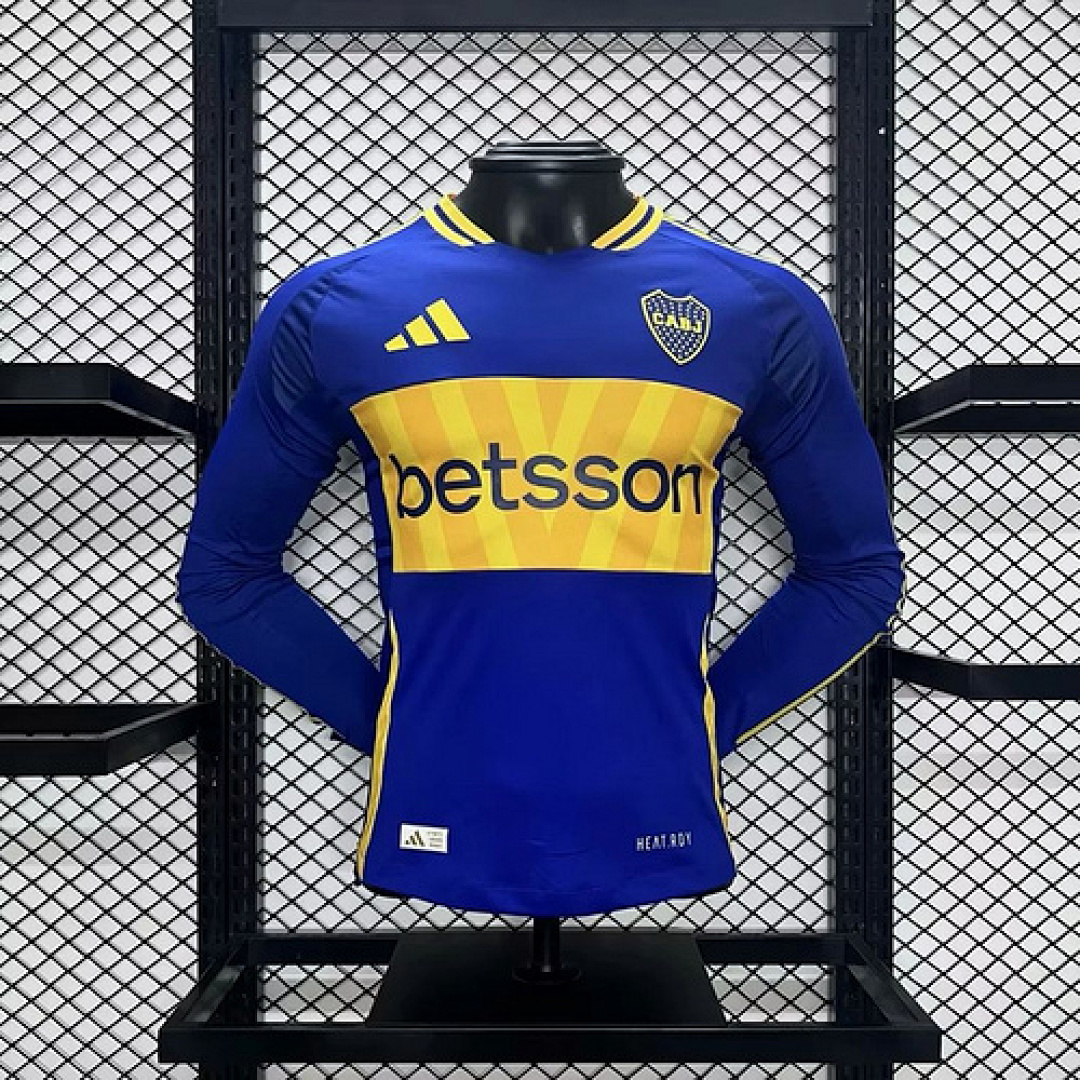 24-25 PLAYER Boca Juniors Home long sleeve S-XXL