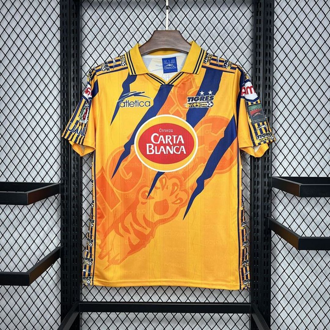 Retro 1997-98 Tigres Home S-XXL