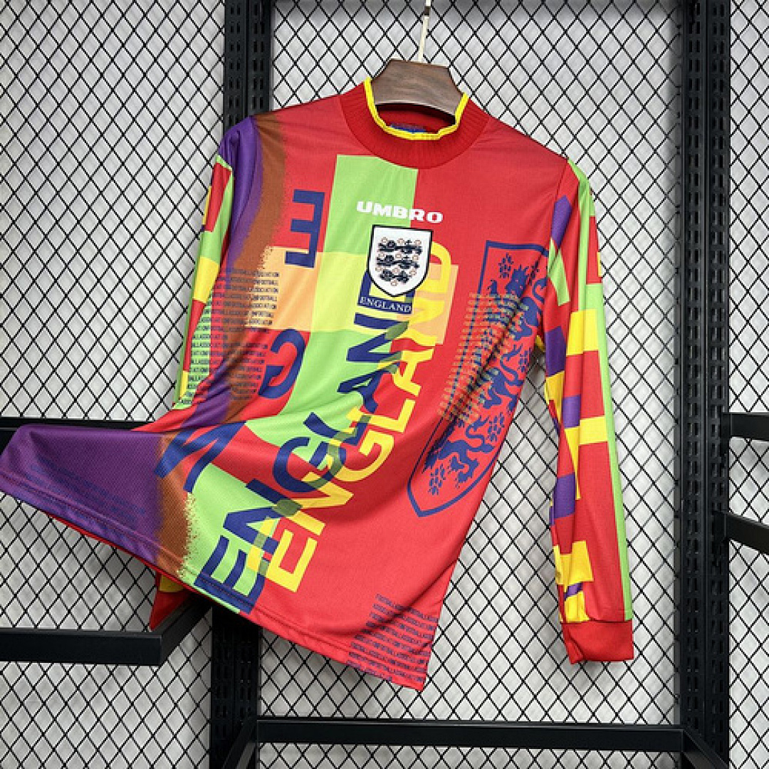 Retro 1995-96 England Goalkeeper Long S-XXL