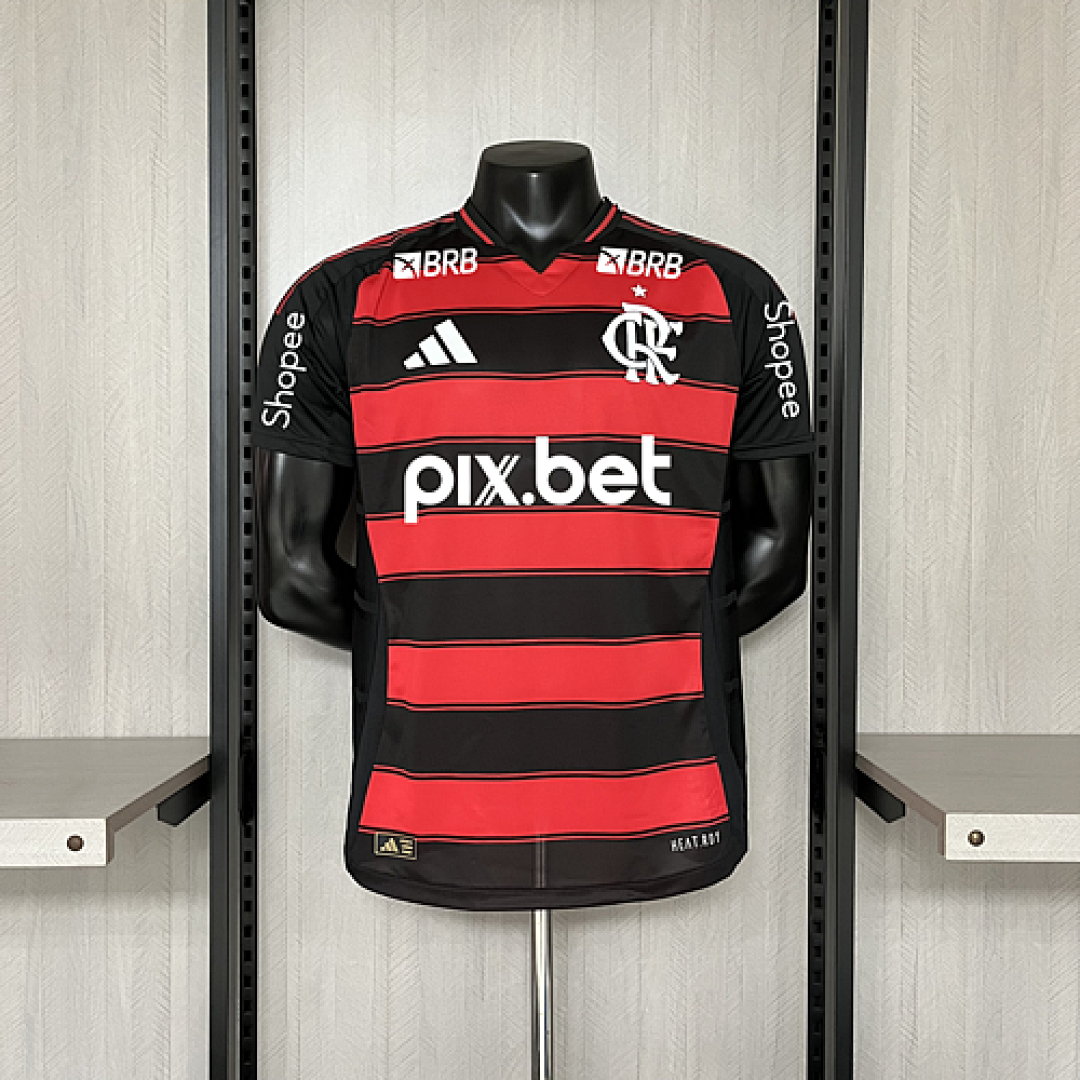25-26 PLAYER Flamengo Home S-XXL + PATROCINADORES