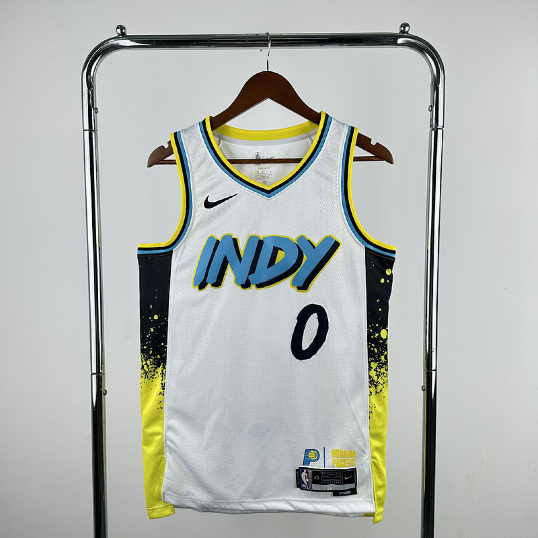 25 NBA Indiana Pacers (0 HALLIBURTON) S-XXL