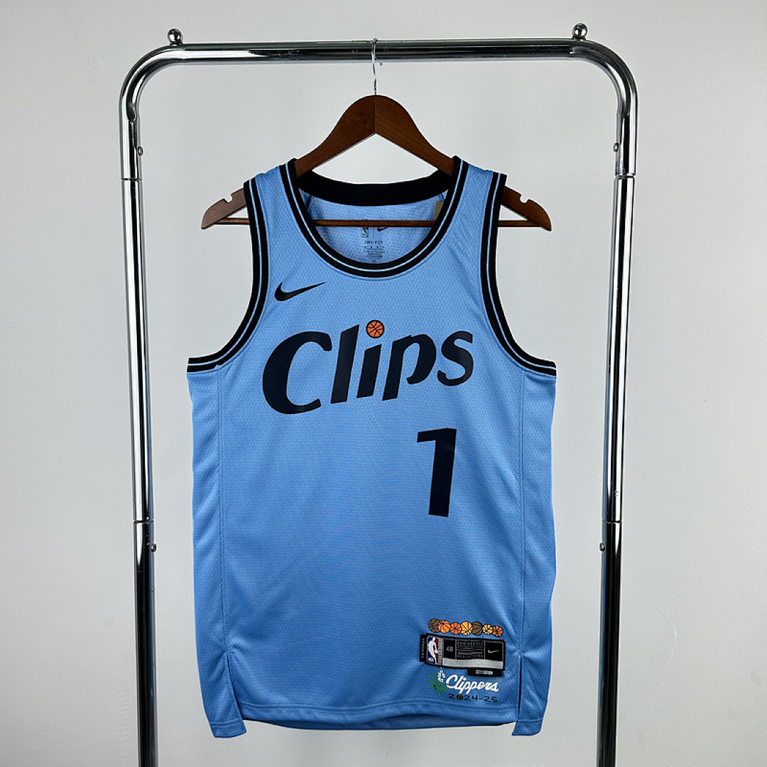 25 NBA Los Angeles Clippers (1 HARDEN) S-XXL