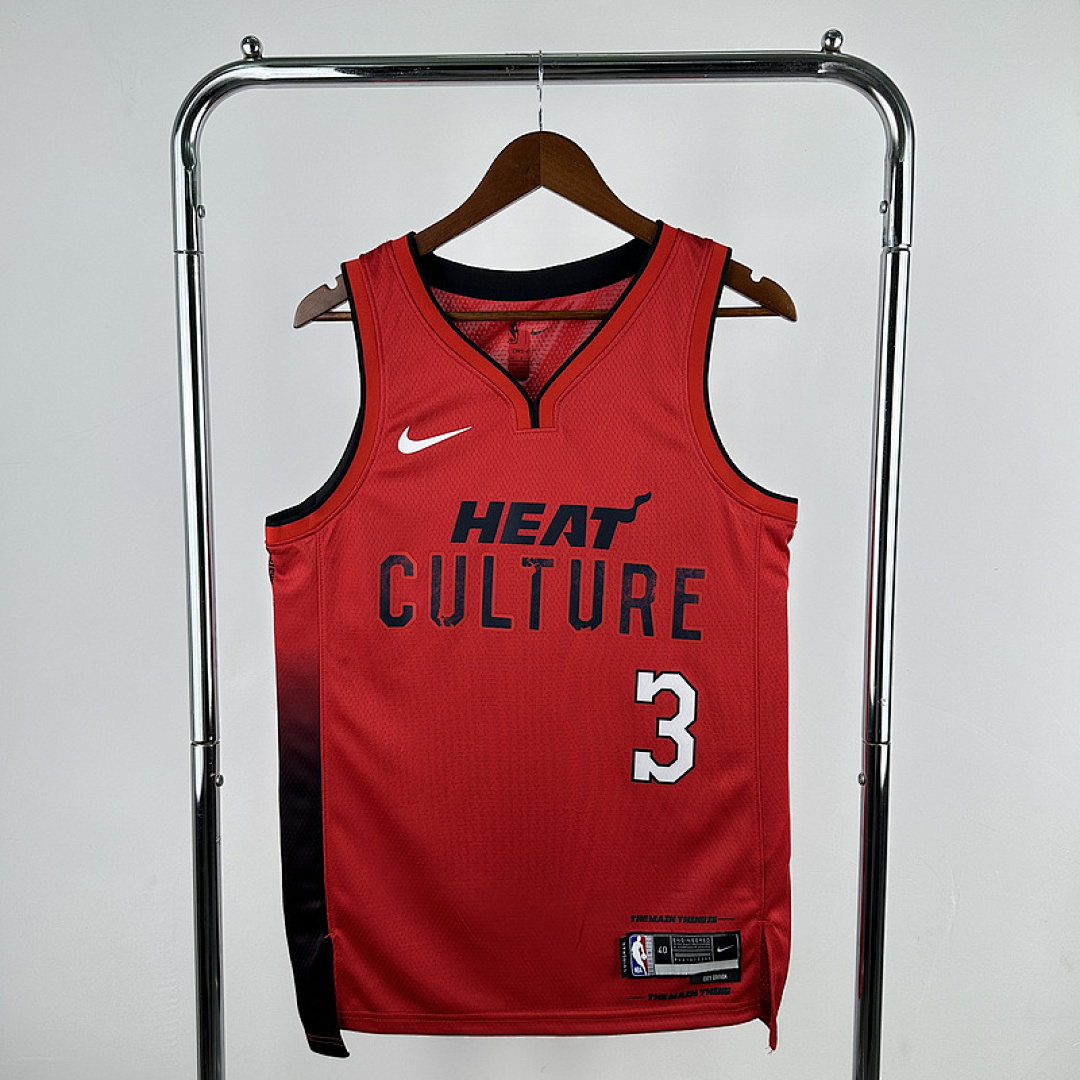 25 NBA Miami Heat (3 WADE) S-XXL