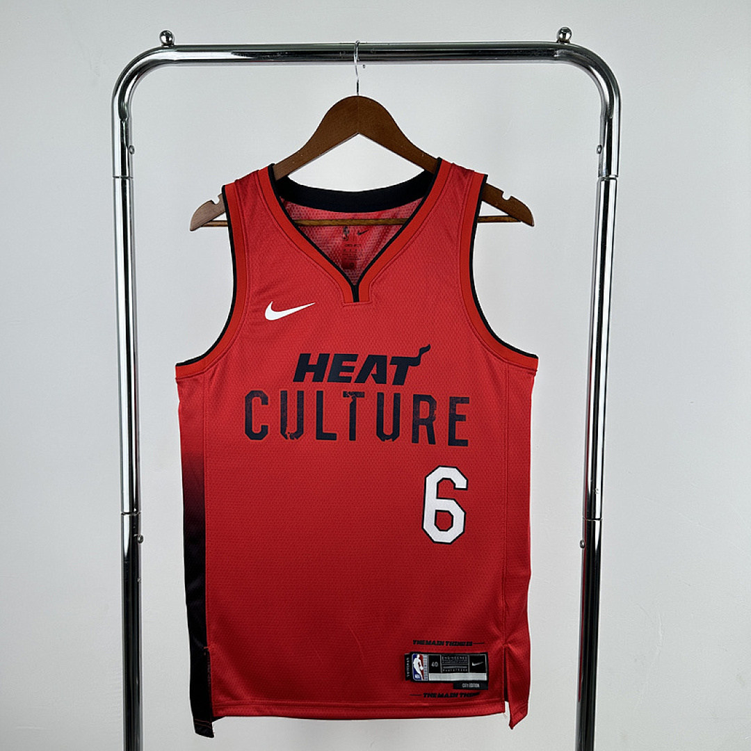25 NBA Miami Heat (6 JAMES) S-XXL