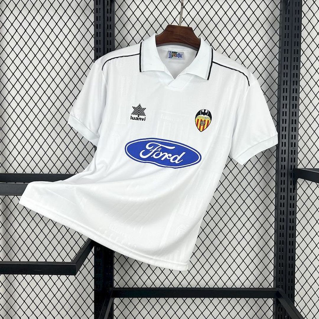Retrô 1996-97 Valencia S-XXL