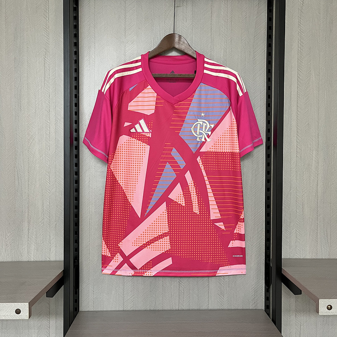 25-26 Flamengo Goleiro Rosa S-4XL