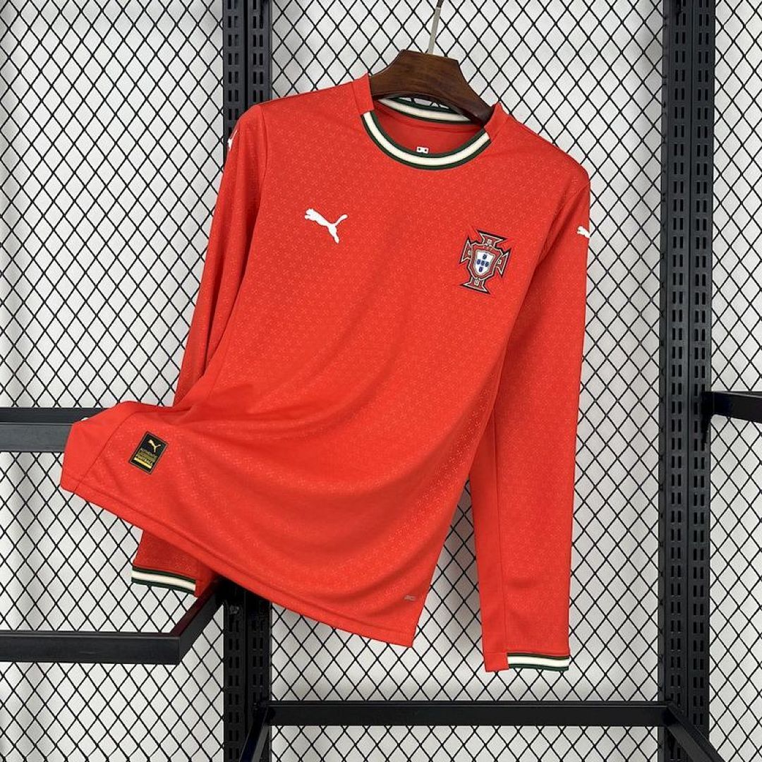 25-26 Portugal Home Long Sleeves S-XXL
