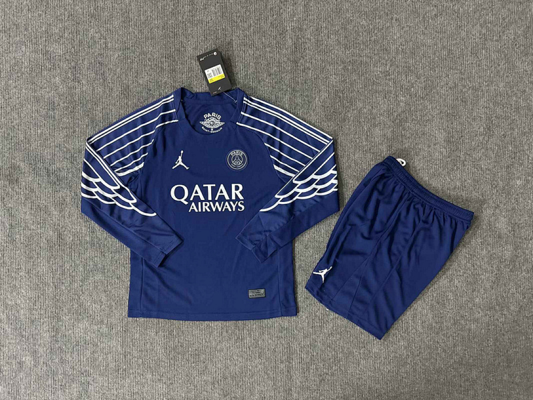 25-26 PSG Long Sleev KIDS 16-28