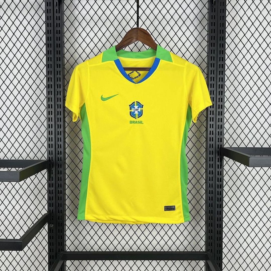 25-26 Feminina Brazil Home S-XXL