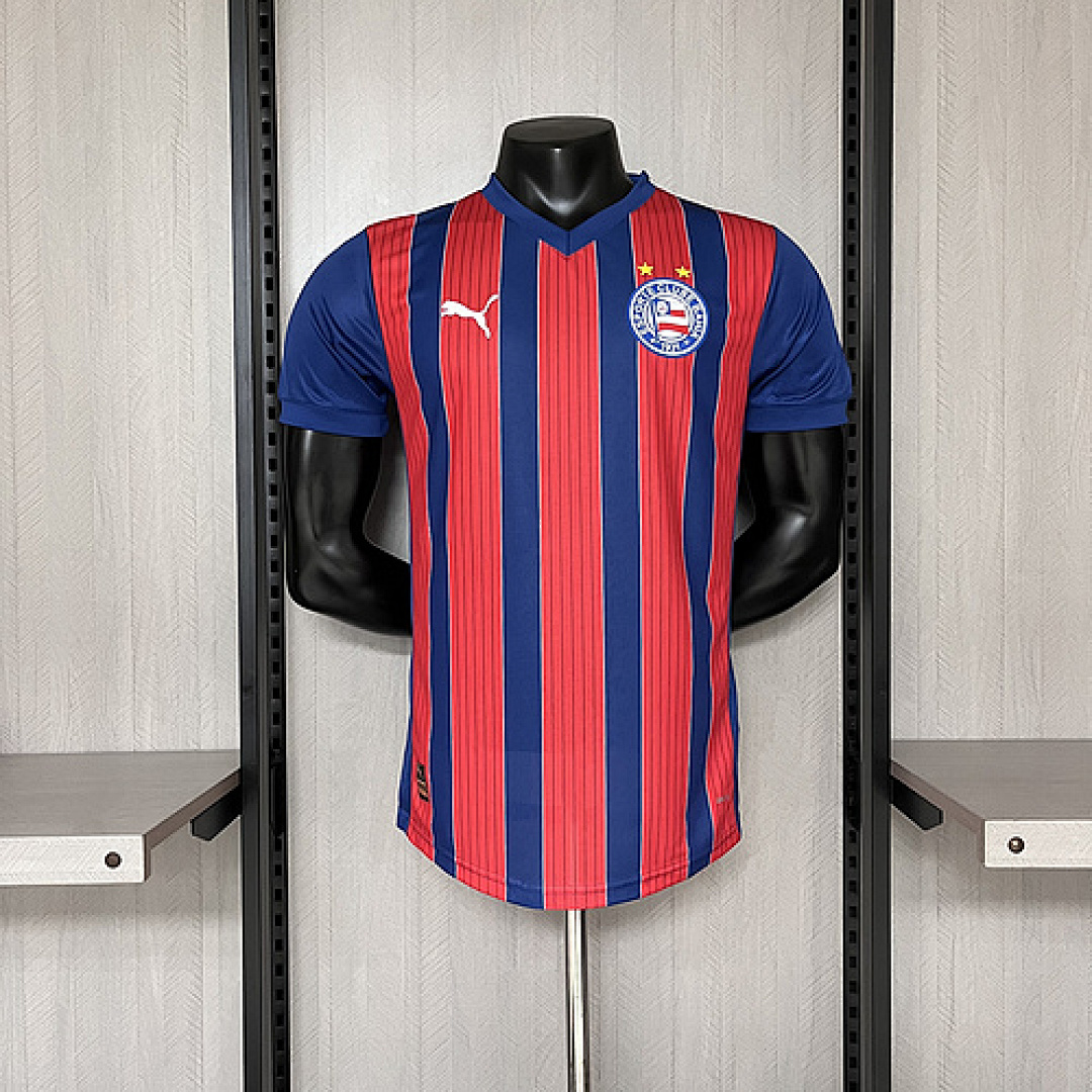 Camisa Bahia 2025/26 - Away (Tricolor) - Versão PLAYER (Jogador)
