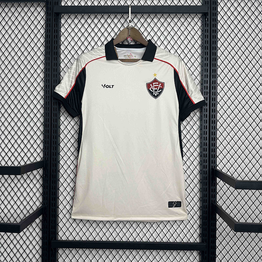 Camisa Vitória 2025/26 - Away (Branca) Oficial