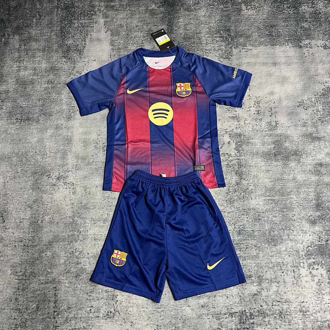 25-26 Barcelona Home KIDS Size 16-28