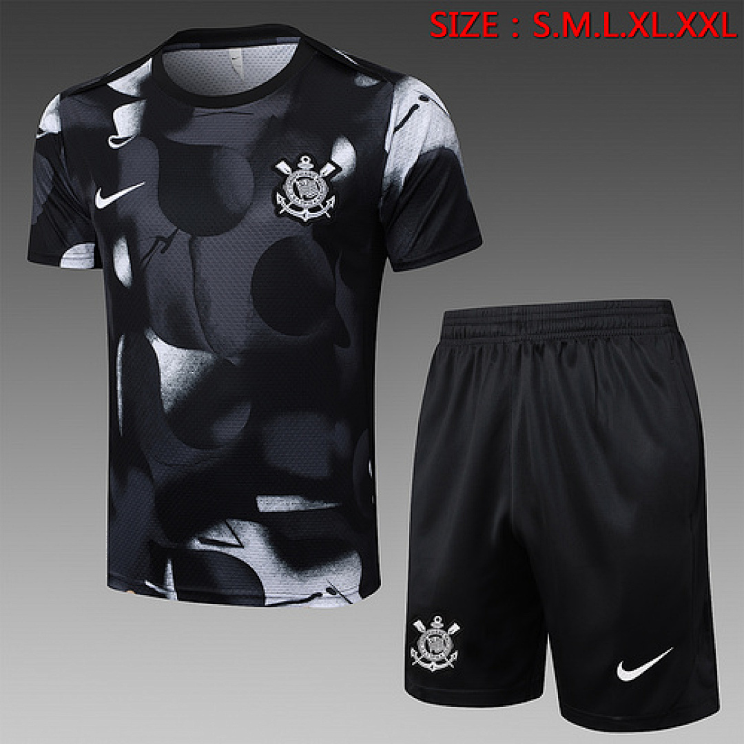 25-26 Kit Adulto Corinthians Pre Jogo S-XXL