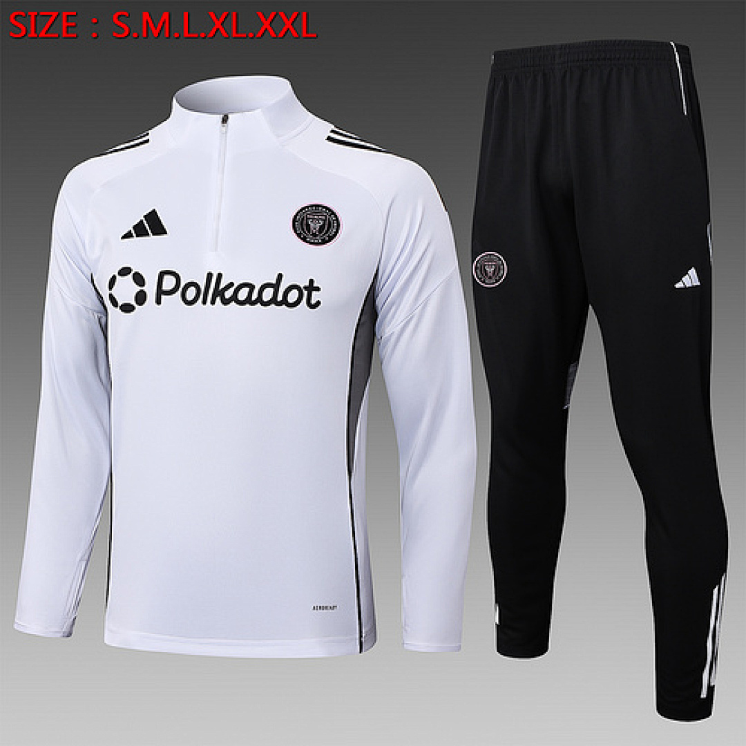 25-26 Kit Adulto Inter Miami Branco S-XXL
