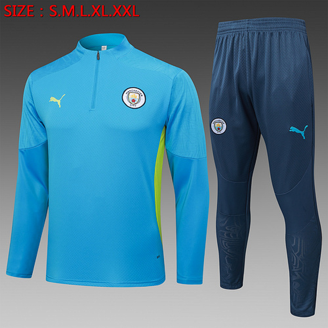 25-26 Kit Adulto Manchester City Azul S-XXL