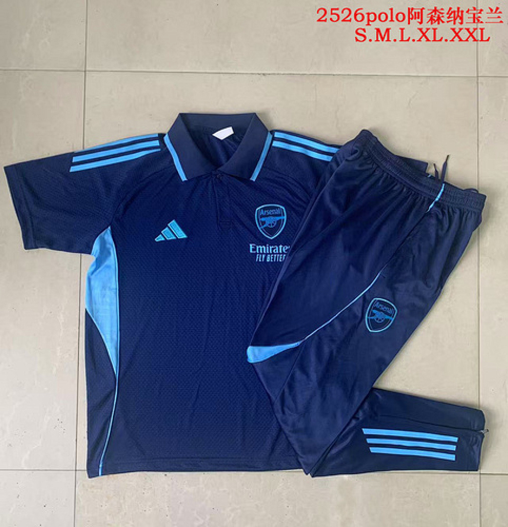 25-26 Kit Adulto Arsenal POLO S-XXL
