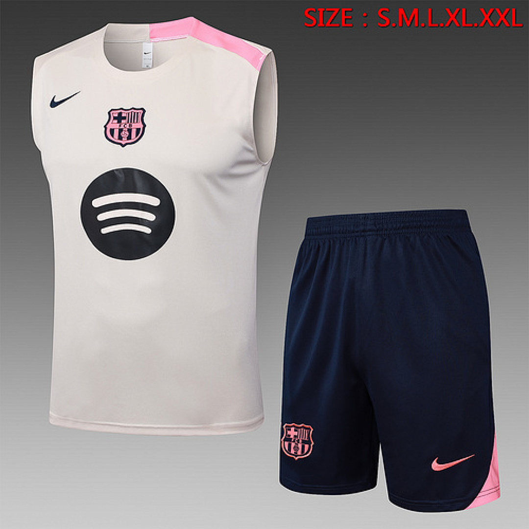 25-26 Kit Adulto Barcelona Regata Bege S-XXL