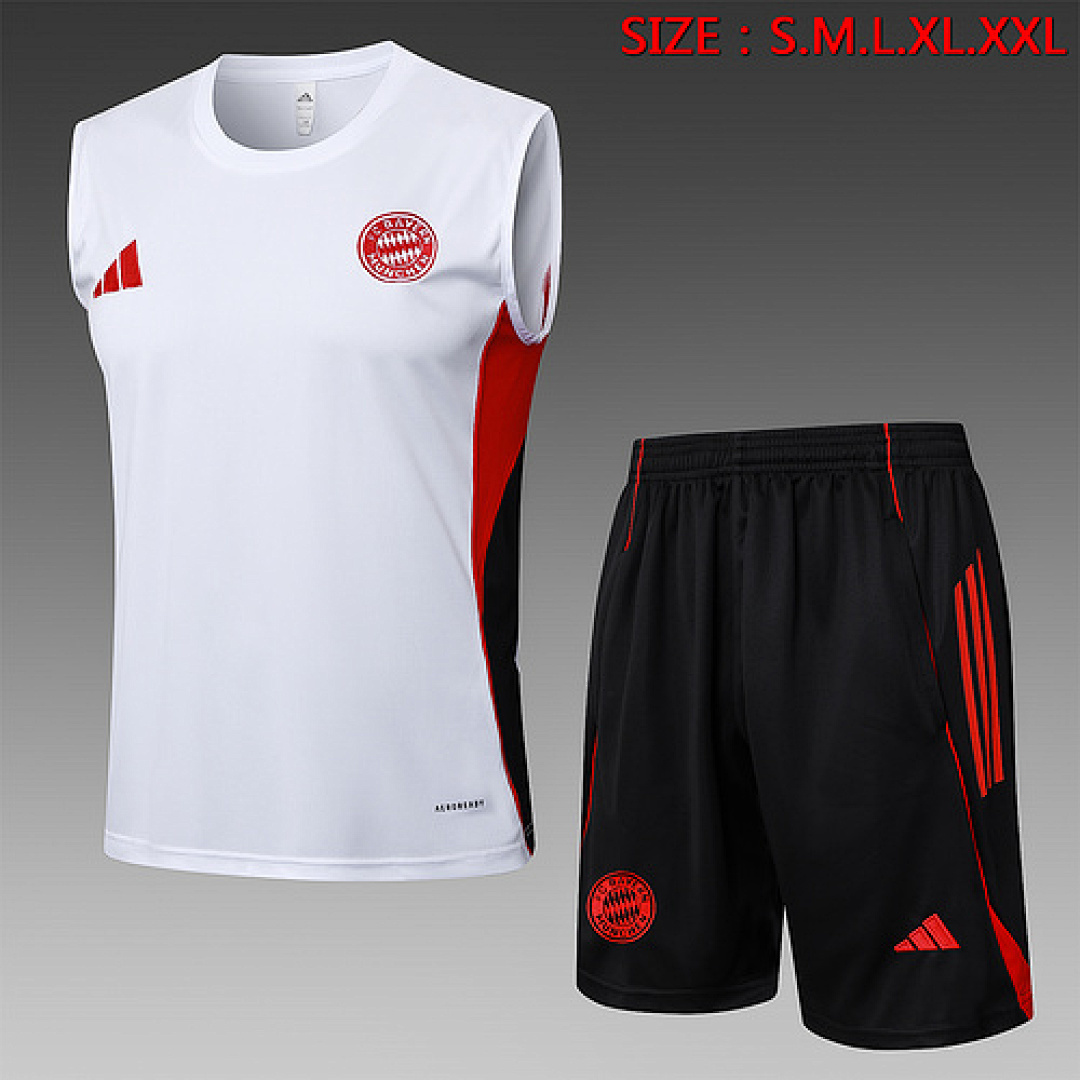 25-26 Kit Adulto Bayern Regata Branca S-XXL