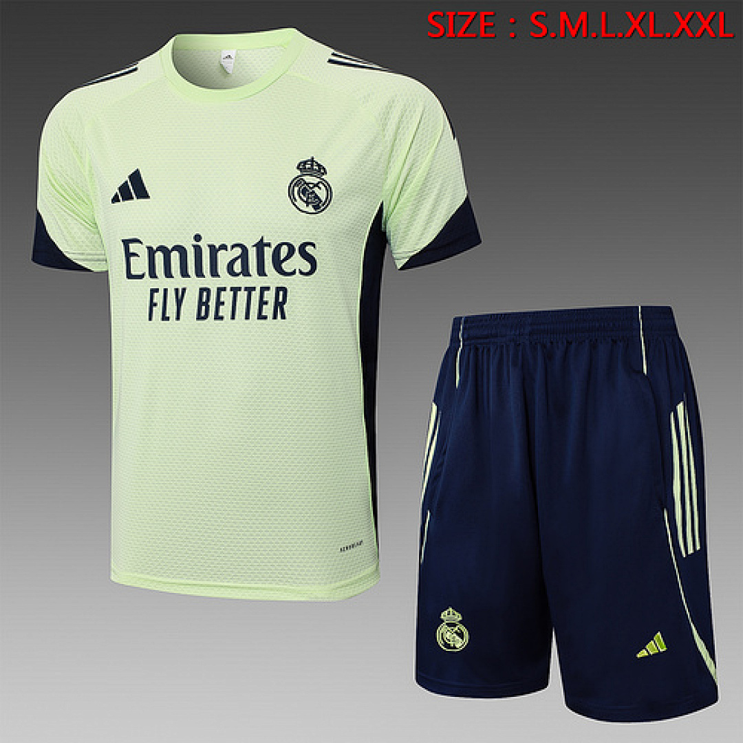 25-26 Kit Adulto Real Madrid Verde S-XXL