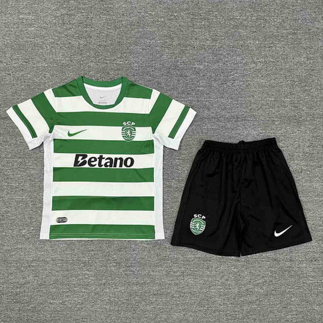 25-26 Sporting Lisbon Home KIDS Size 16-28