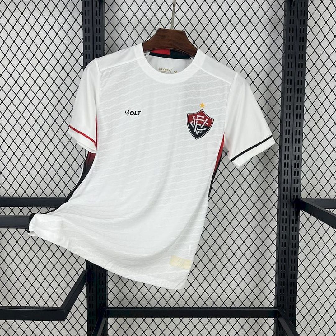Camisa Vitória 2025/26 - Away (Branca) Oficial
