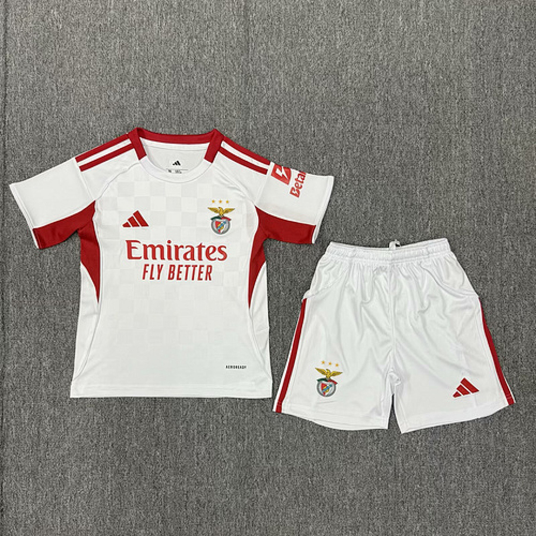 25-26 KIDS Benfica Second Away SIZE 16-28