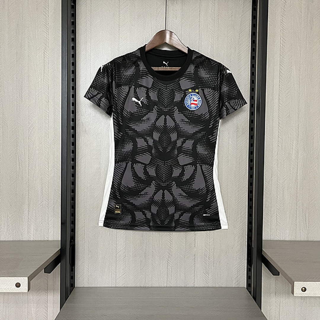25- 26 Women's Bahia Goalkeeper Black Jersey S-XXL