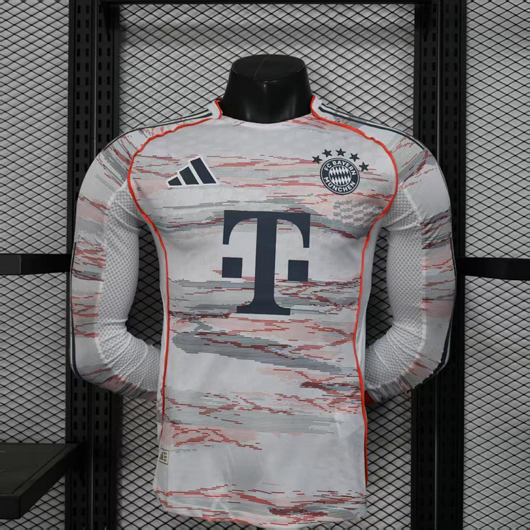 25-26 Player Long Sleeves Bayern Away S-XXL