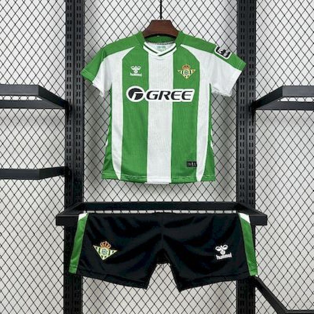 25-26 Real Betis Home KIDS Sizes 16-28