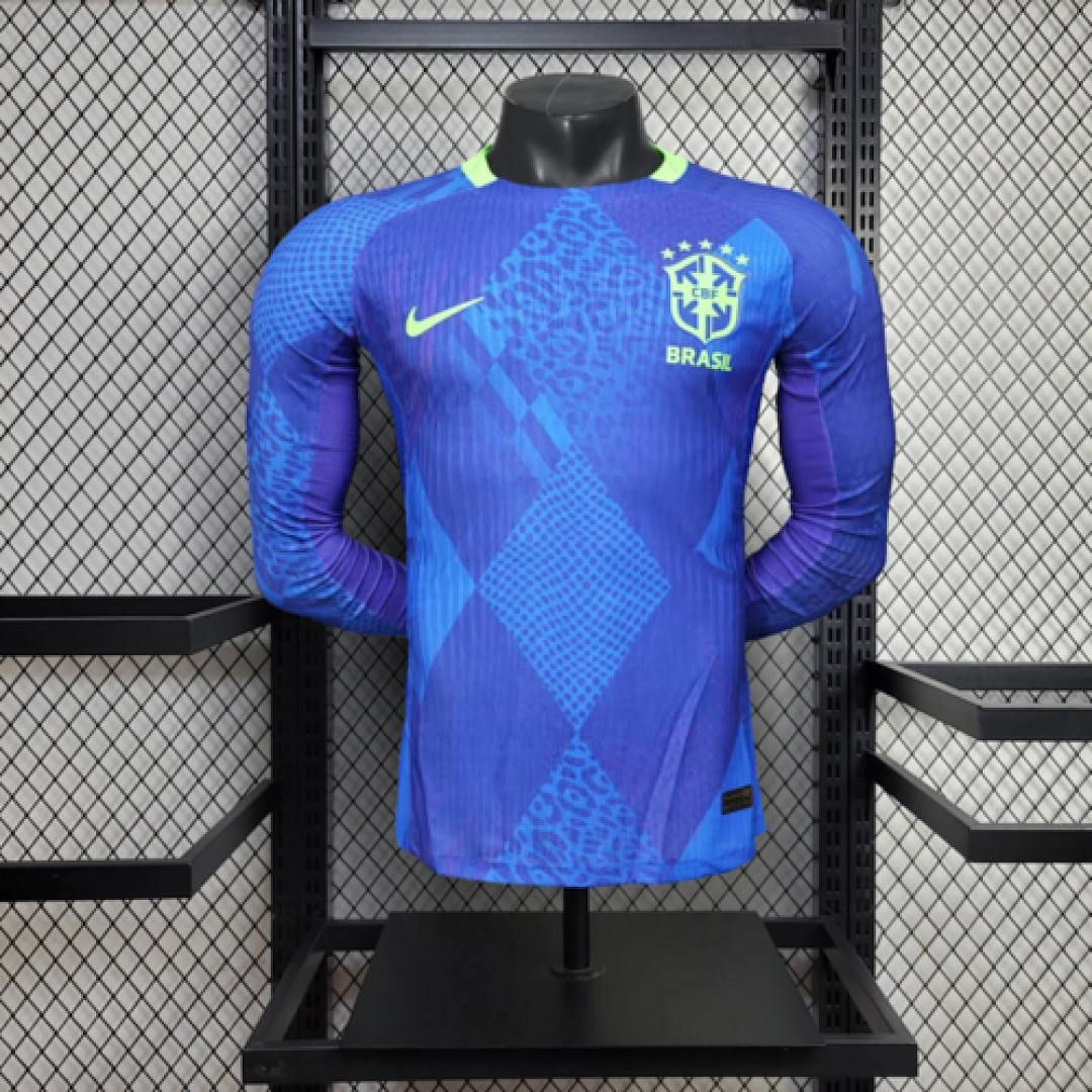 25-26 Player Brazil away long sleeve S-XXL