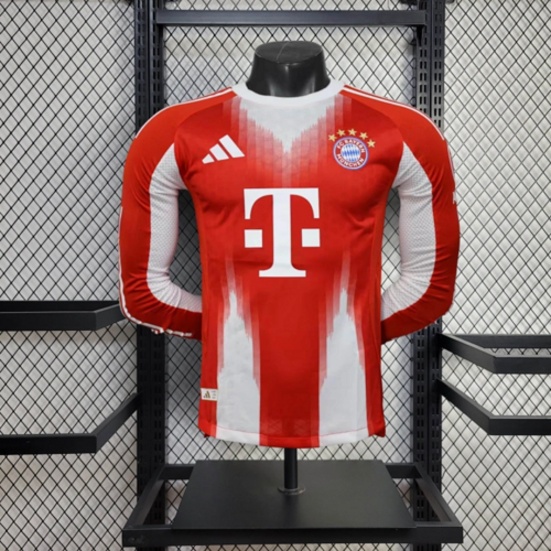 25-26 Player Bayern Munich home Long Sleeve S-XXL
