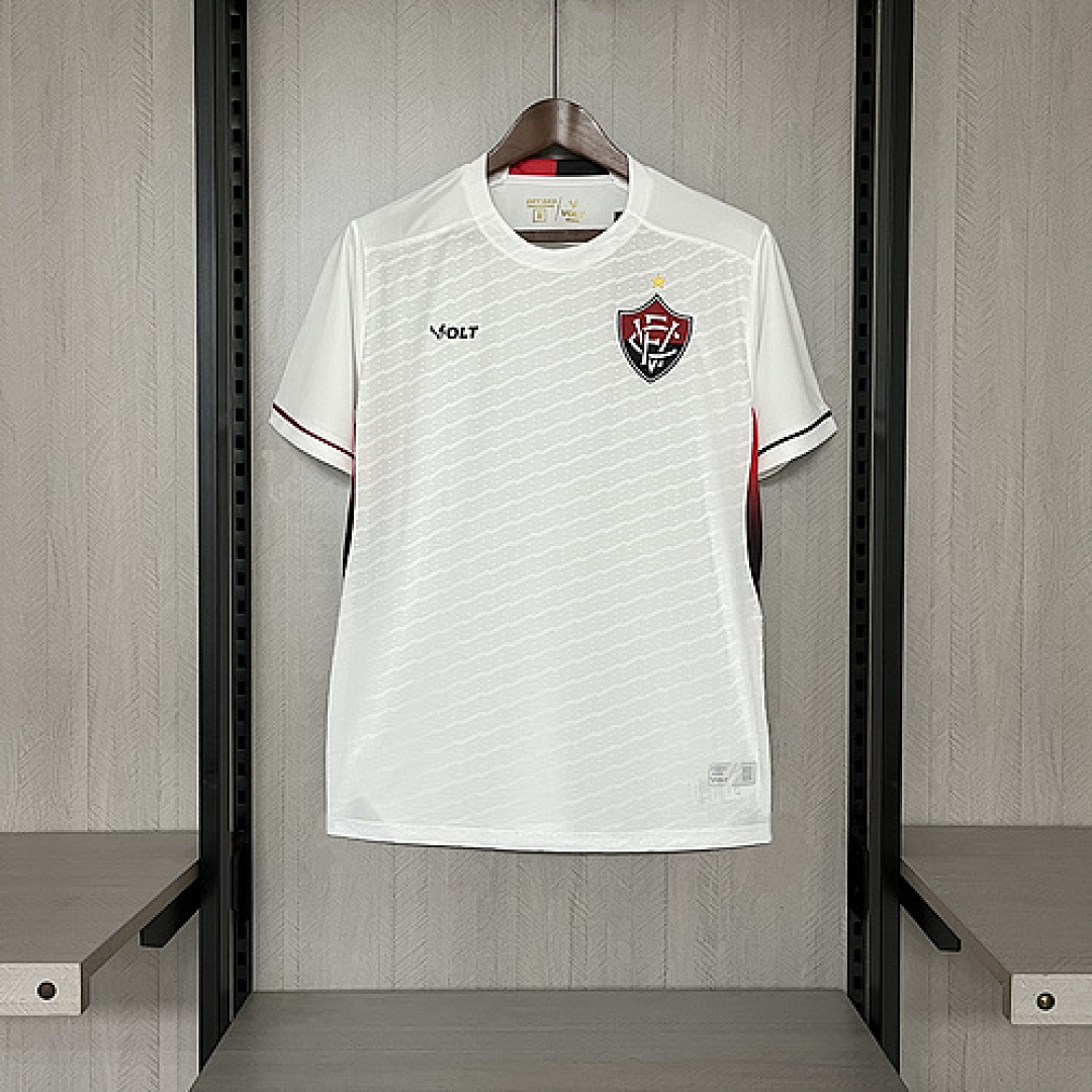 Camisa Vitória 2025/26 - Away (Branca) Oficial