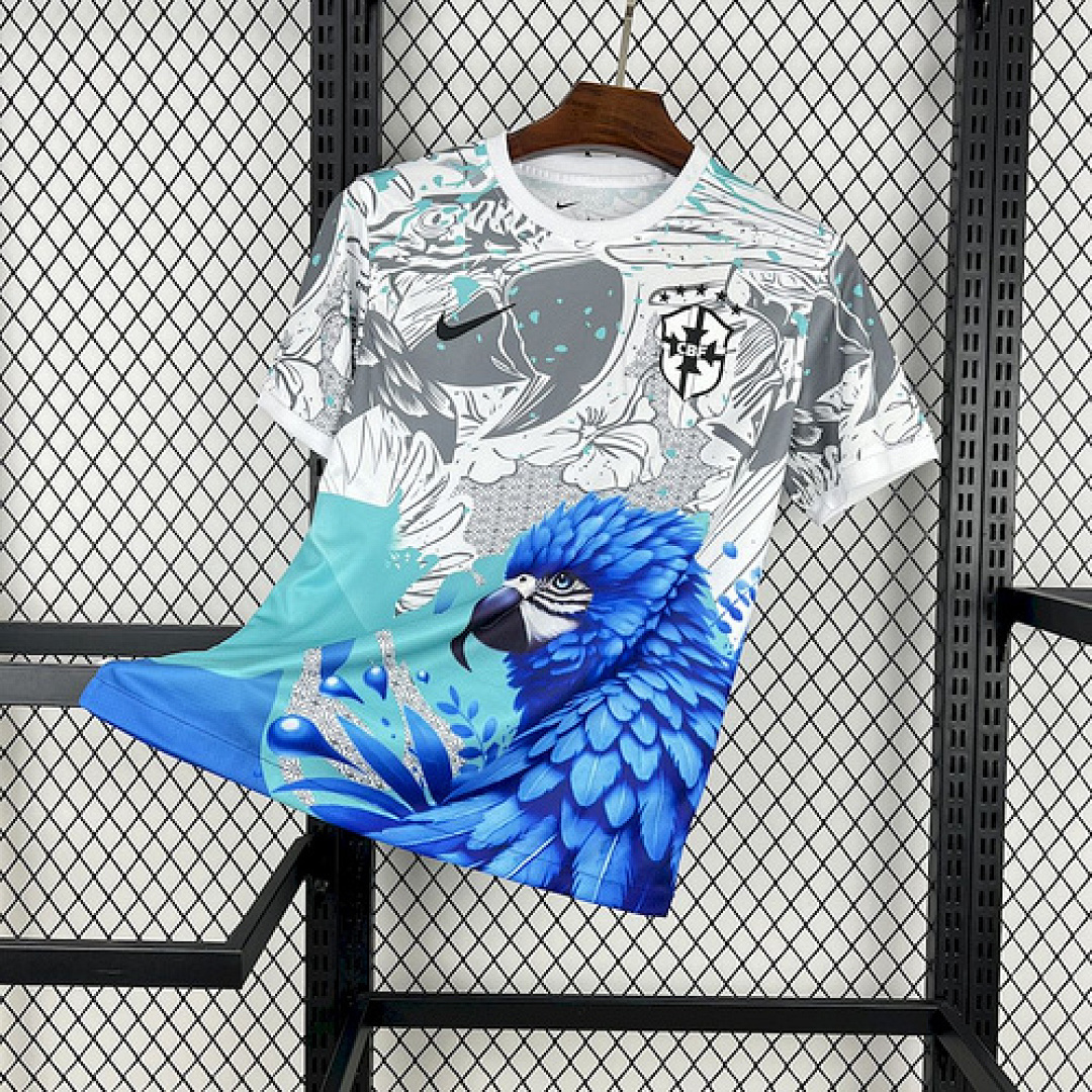 25-26 Brazil White Parrot Edition S-XXL