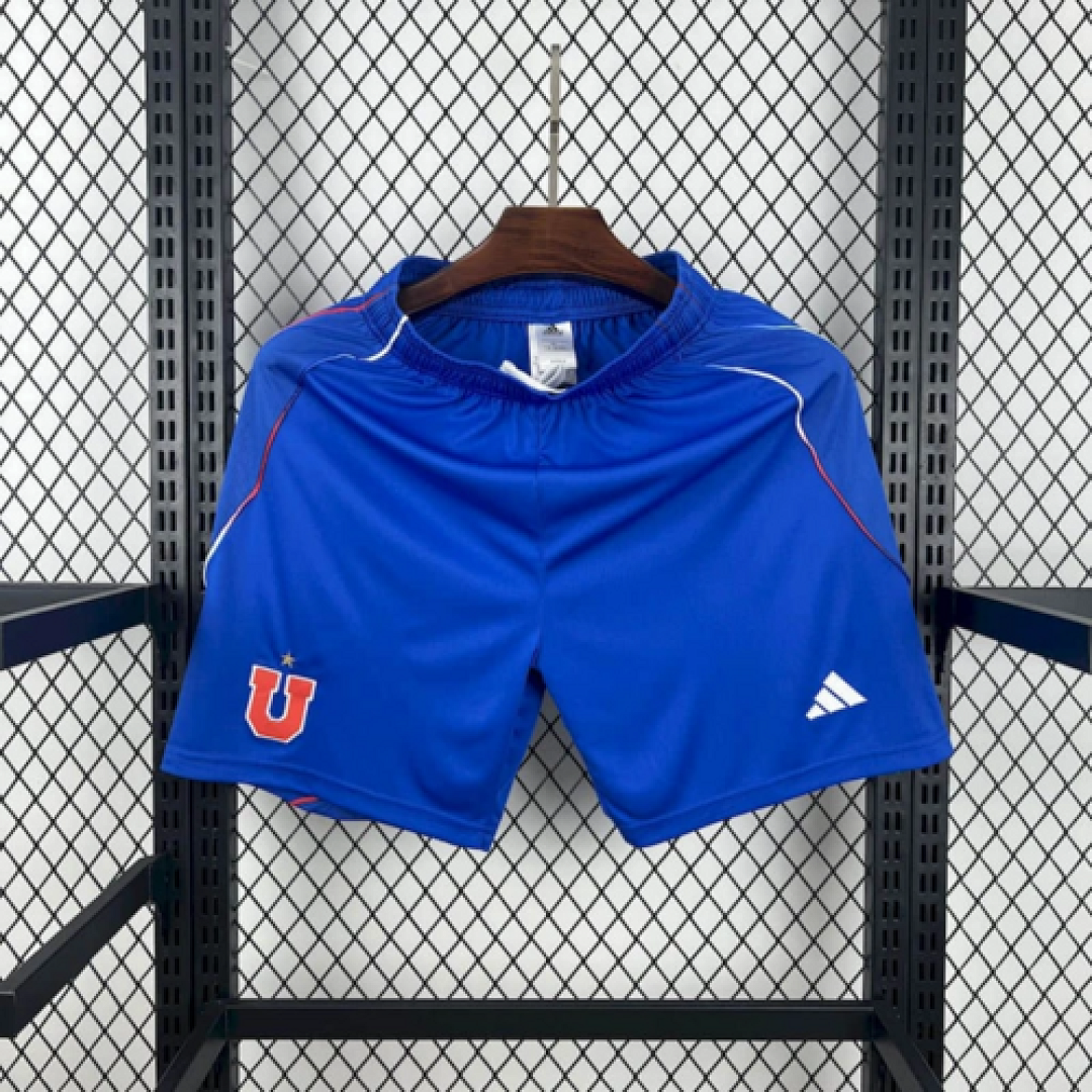 25-26 Shorts Universidad de Chile Home S-XXL