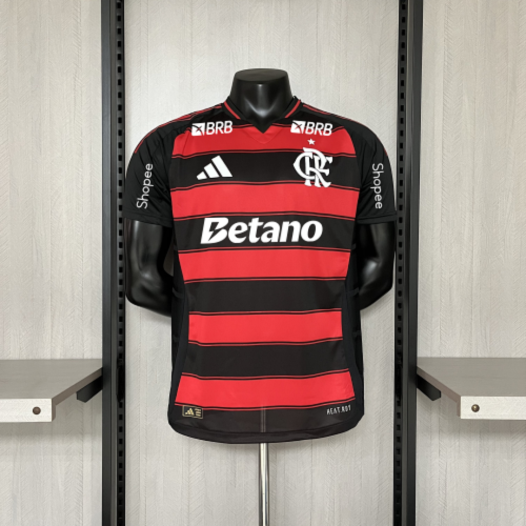 25-26 PLAYER Flamengo Home S-XXL + NOVO PATROCINADORES