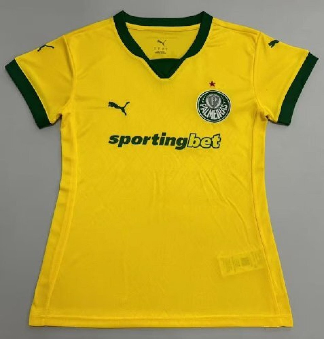 25-26 Woman Palmeiras Second Away S-XXL